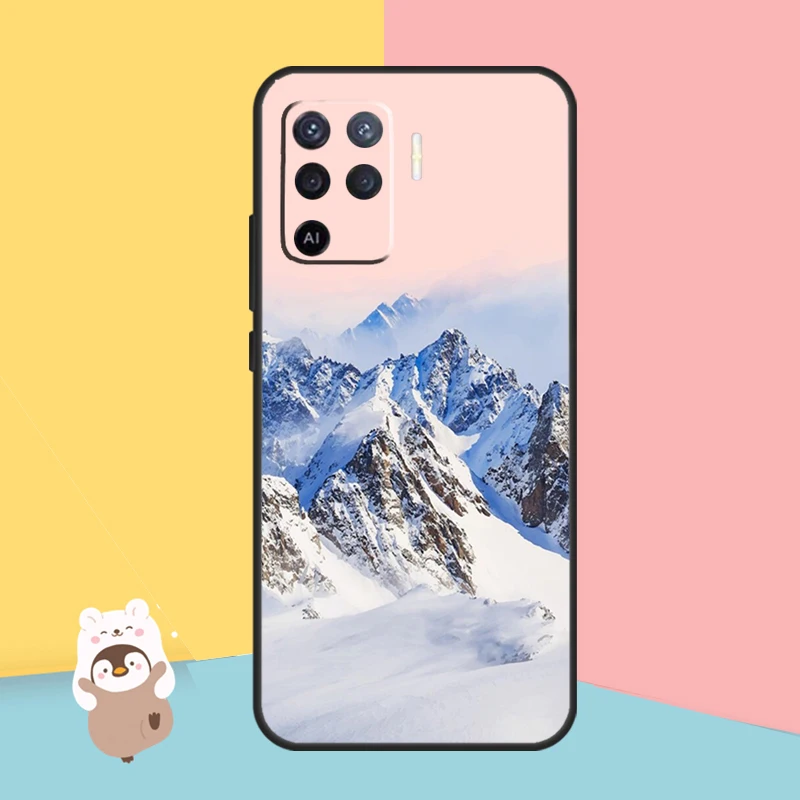 Горный чехол для Oppo A16 A76 A96 A60 A40 A80 A18 A38 A58 A78 A98 A15 A54 A74 A94 A17 A57 A6 A5 Pro