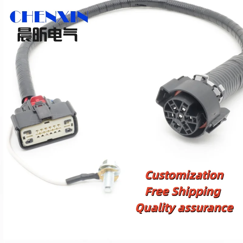 

car accessory 9L3Z-15A416-A 1* Trailer Tow Hitch Bar Wire Harness For Ford F-150 2009-2014