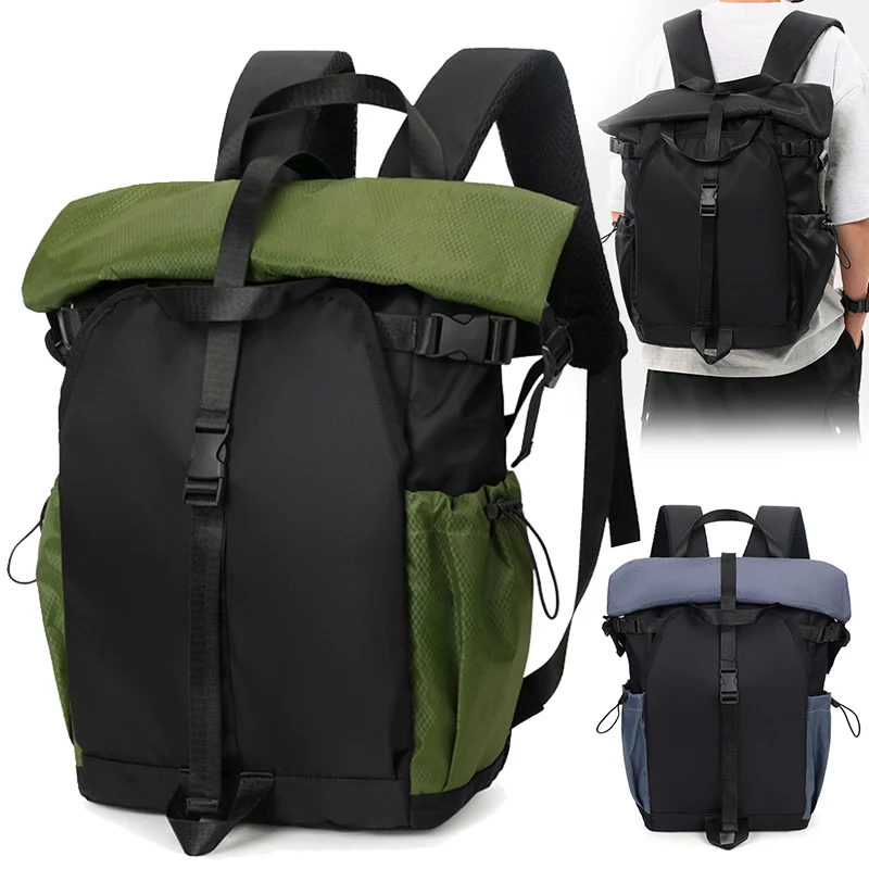 Trend Mountaineering Backpack Multifunction 15.6 Inch Laptop College Students Bag Men Women Camping Hiking Travel Bag XA132CC