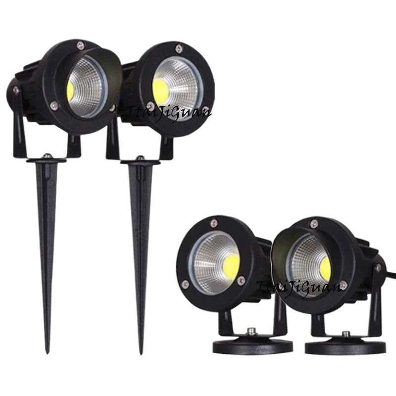 

3W 5W 10W Outdoor Garden Landscape Light AC220V 110V DC12V LED Lawn Lamp COB Waterproof Lighting Led Light Garden Path Spotlight