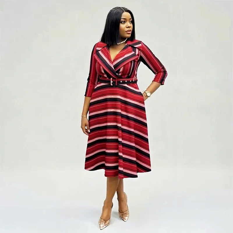 

Африканские вечерние платья больших размеров для женщин, новинка 2023 года, модное свадебное вечернее платье Дашики Анкара, элегантное мусульманское платье миди