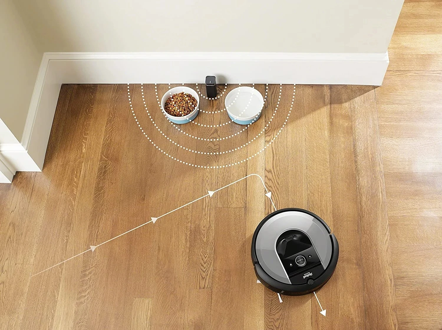 Podwójny tryb wirtualna ściana barierę dla iRobot Roomba 500 600 650 675 700 770 880 900 960 980 i3 i7 E5 S9 serii części do czyszczenia