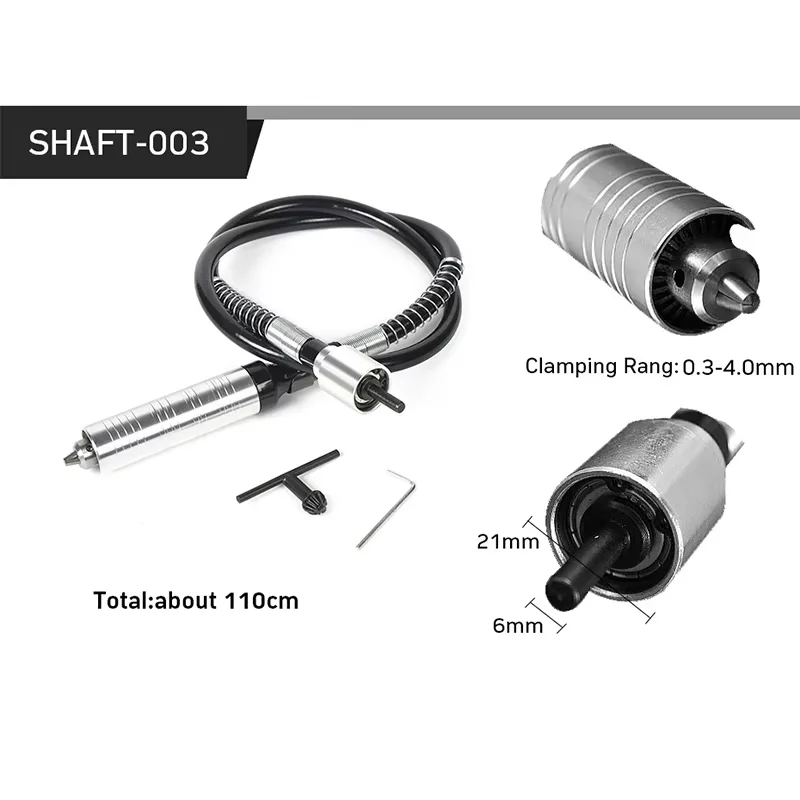 Flexible Shaft Grinder Soft Flex Shaft Dremel Rotary Tool Drill Extension Cord for Drill Bits Handle Compatible
