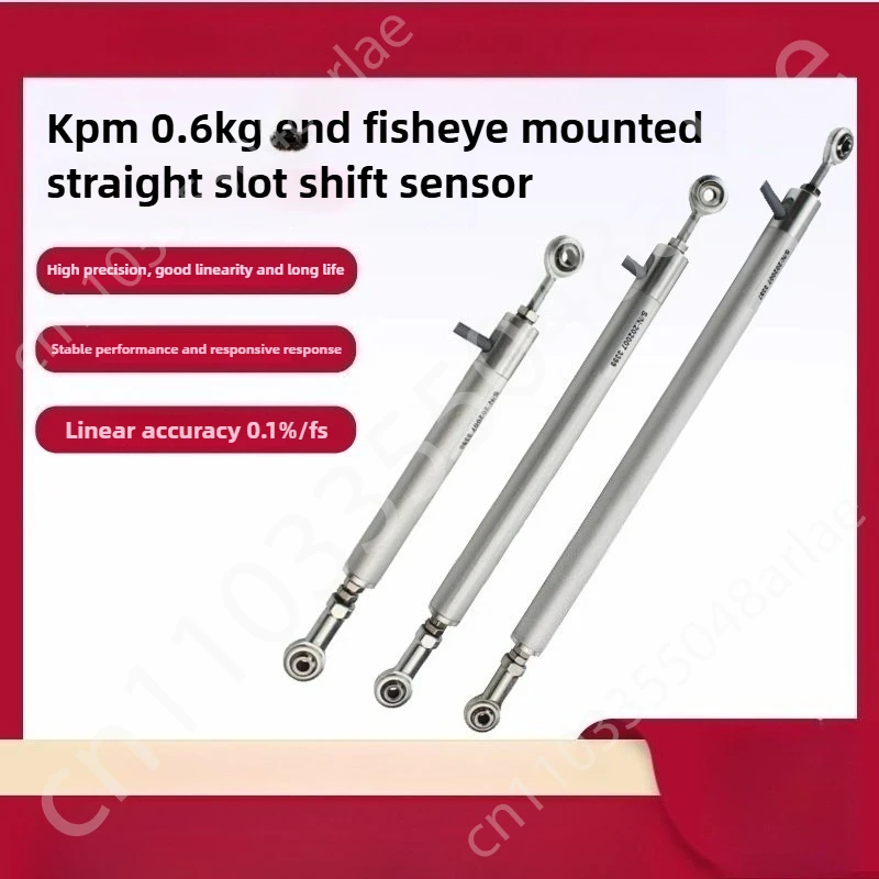 Escala de resistencia del transductor de desplazamiento lineal KPM12J, potenciómetro de conector presupuesto, medidor de grietas