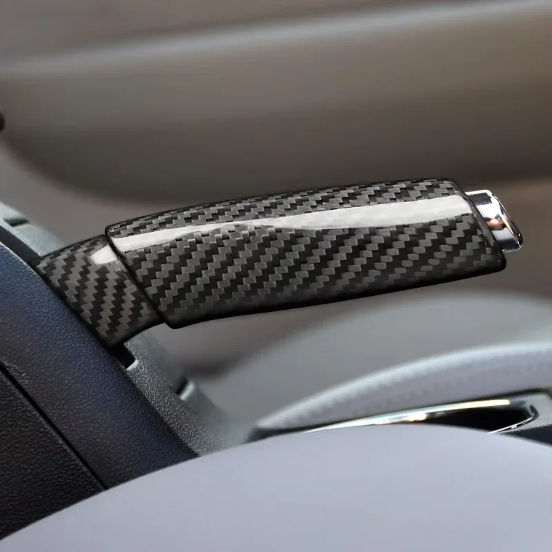 

For Mercedes Benz A B Real Hard Carbon Fiber Handbrake Grips Cover Class modification W169 W245 A170 A180 A200 Accessories