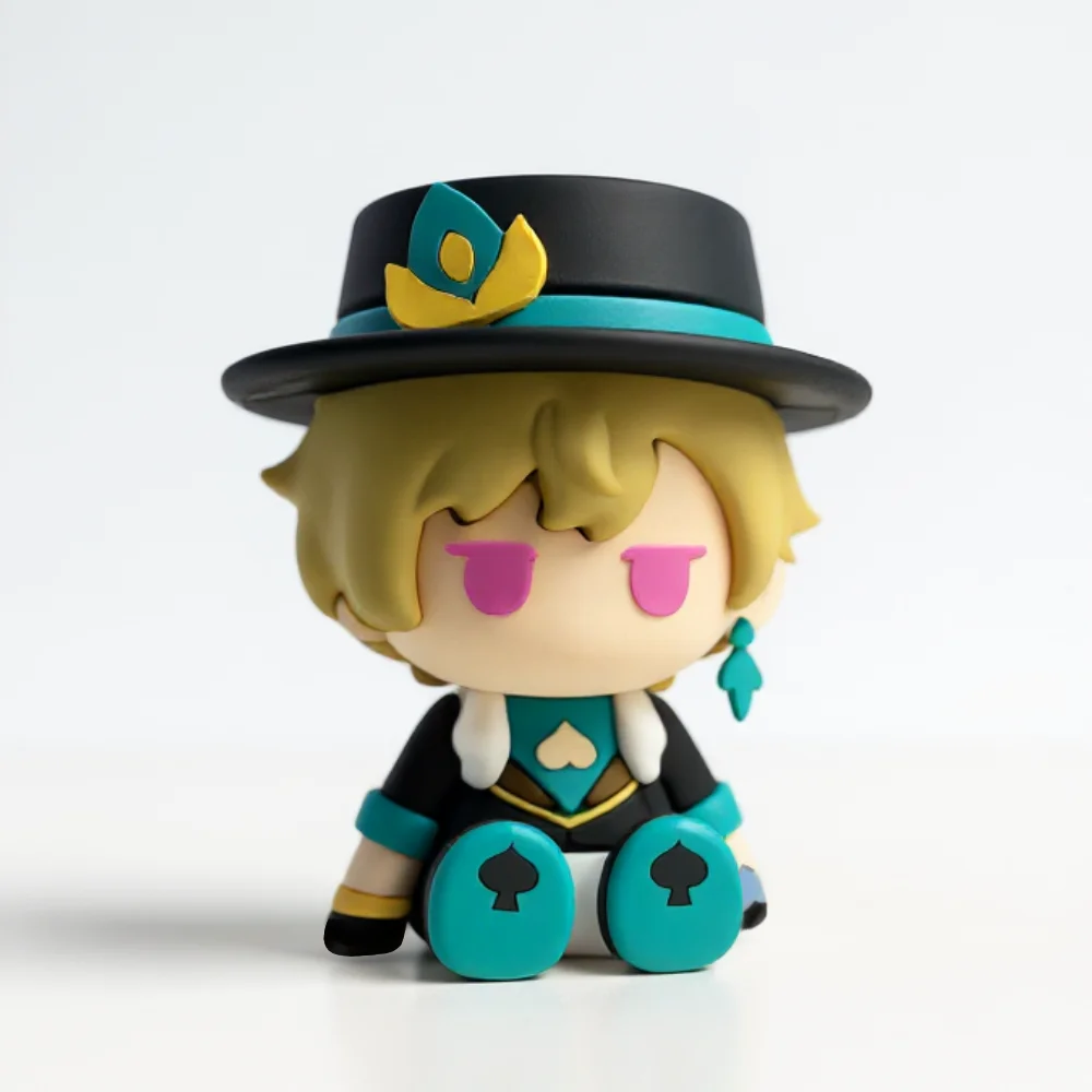 Striking Sha Kin Q Version Small Figurine Handheld Doll Gift Honkai Star Rail Fan Merchandise