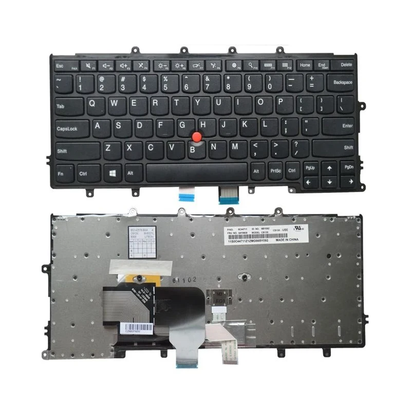 XIN-Russian-US layout Laptop Keyboard For Lenovo Thinkpad X230S X240 X240S X250 X250S x240i X270 X260S Without backlight