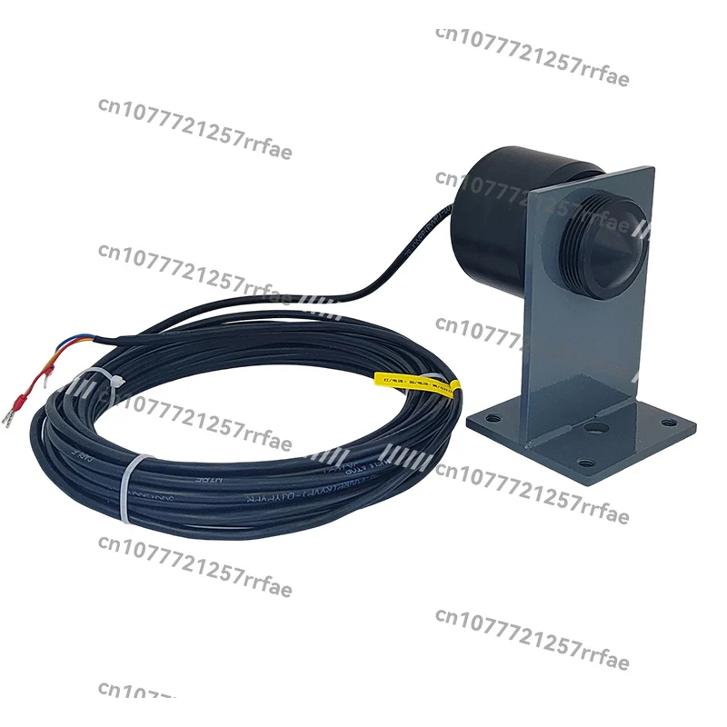80Ghz level transmitter wastewater level gauge 1mm accuracy 10m cable RS485 output septic tank liquid measurement