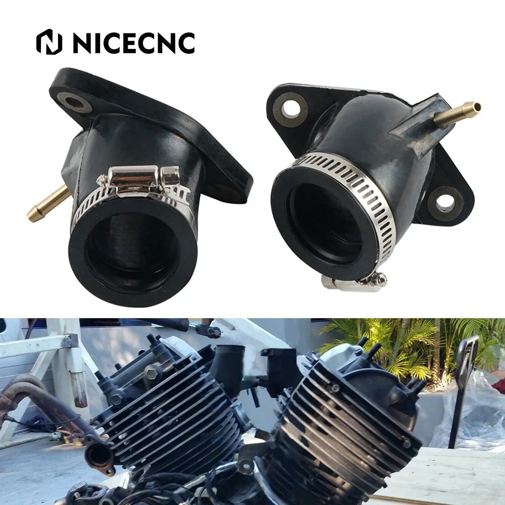 

Motorcycle Carburetor Intake Manifold Carb Boots for Yamaha XVS650 V-Star 650 XVS 650 Carb Interface Adapter 4TR-13586-01-00