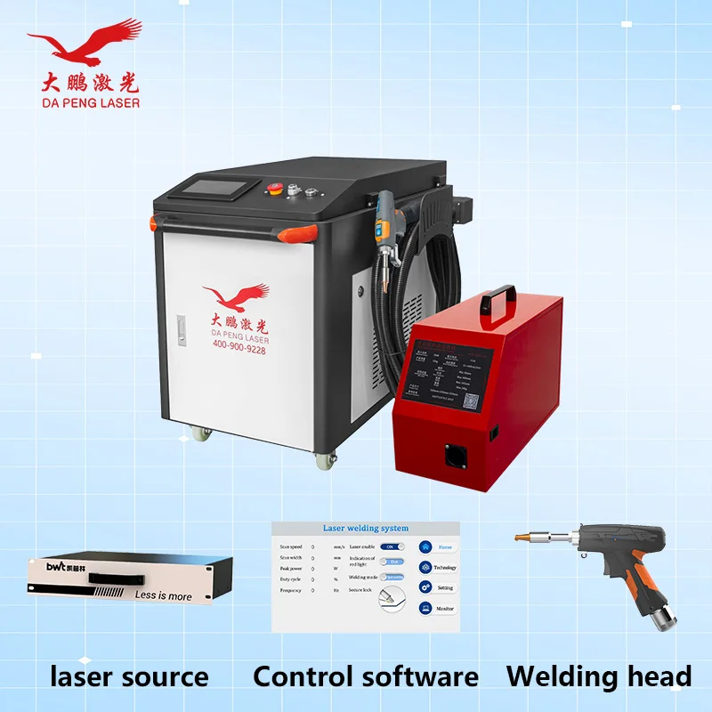 Handheld Fiber Laser Welding Machine (H80 Rack)-1500W Max Output Automatic & Easy To Operate