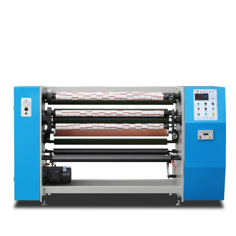 Automatic High Speed BOPP Tape Slitter Slitting and Rewinding Cutting Machine