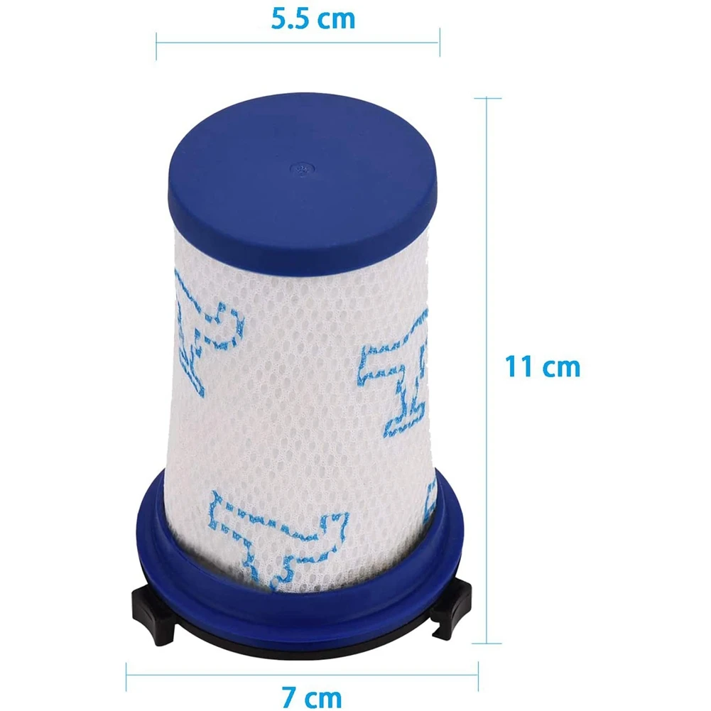 L65A 4Pcs HEPA Filter Set for Rowenta Air Force 360 ​​RH9037 RH9038 RH9039 RH9051WO RH9057WO RH9086WO Vacuum Cleaner ZR009001