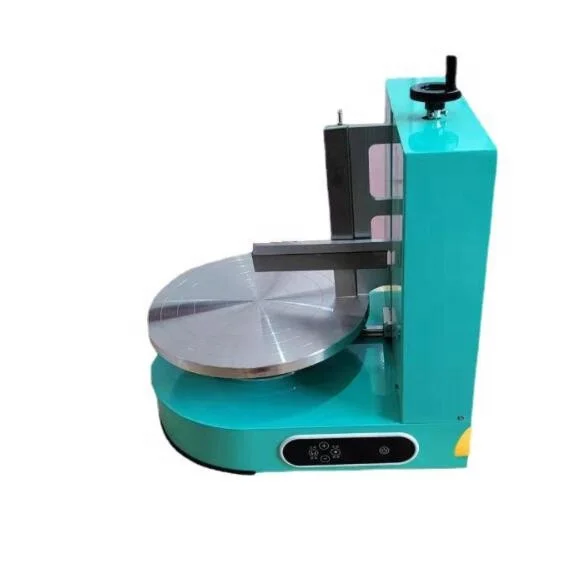 Automatic Cake Cream Spreading Machine Coating Decorating Smoothing Machine