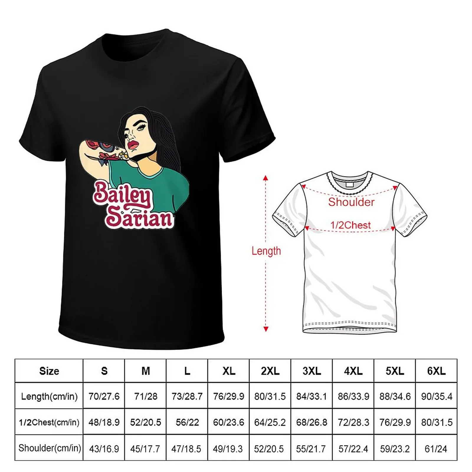 Bailey Sarian unisex sticker - Bailey Sarian muder mystery tshirt - Bailey Sarian Hoodies T-Shirt Trend Art Print T-Shirt