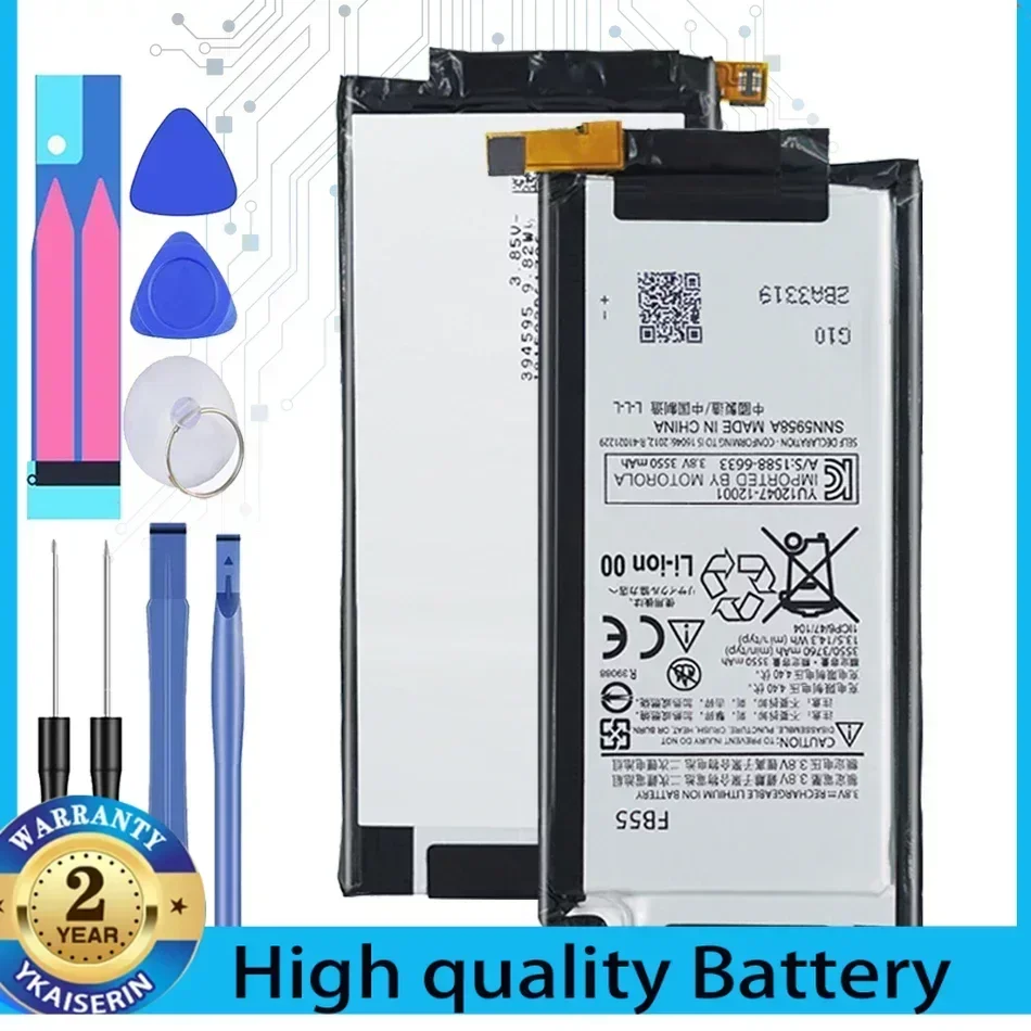 FB55 3760mAh Battery For Motorola Droid Turbo 2 Turbo2 For Moto X Force XT1580 XT1581 XT1585 FB 55 Mobile Phone