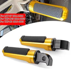 Foot Pegs Rear Passenger Pedal For Yamaha YZF R25 R3 R15 MT03 MT25 MT07 MT09 MT10 XSR 700 900 T-MAX TMAX T MAX 530 500 FZ1 FZ6