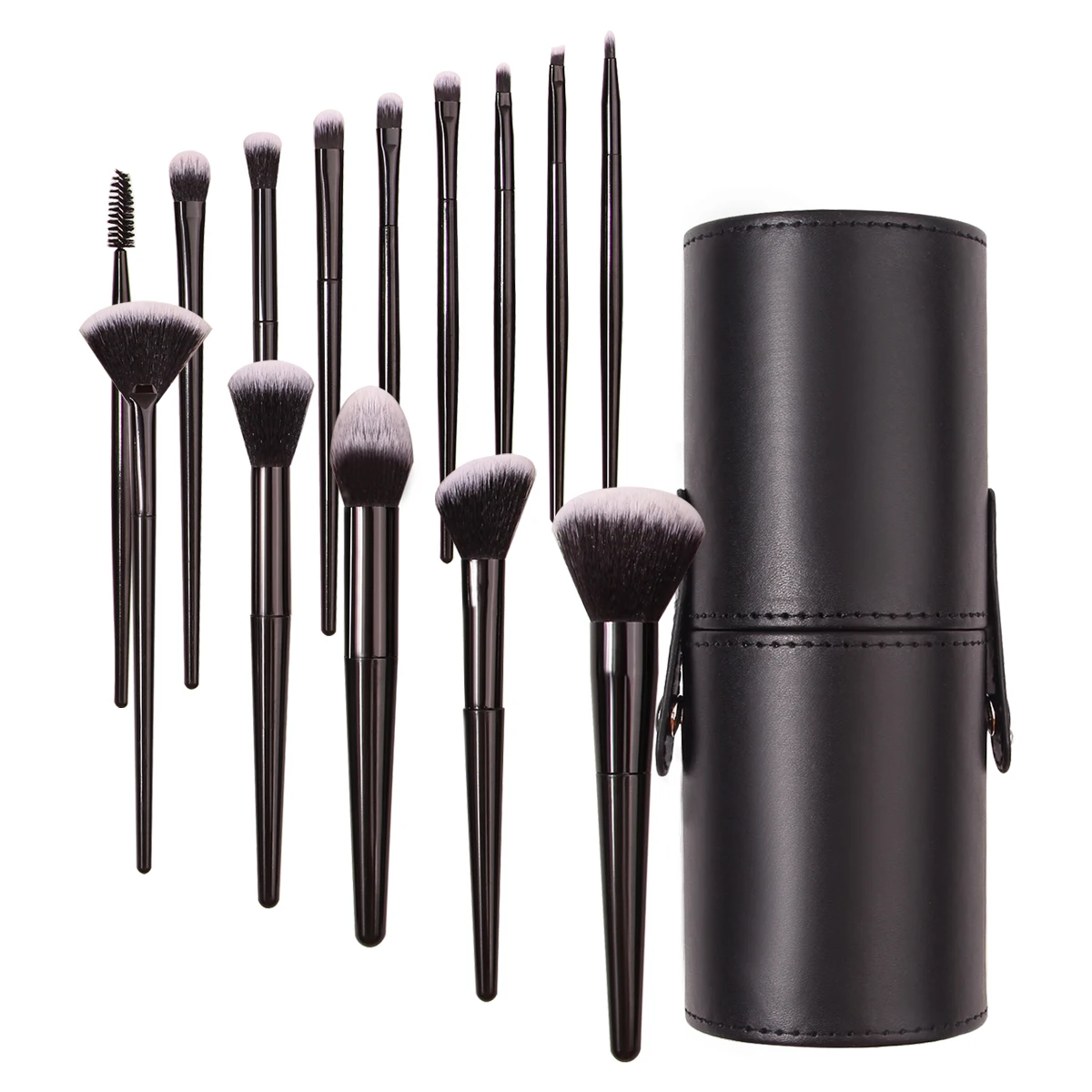 15PCS Professional Makeup Brush Set With Makeup Brush Holder Soft Bristle Cosmetic Brushes Competitive Price