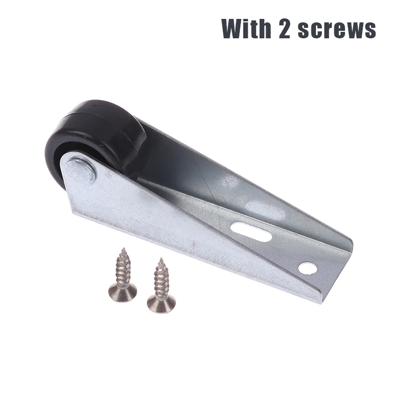「Multi-function Stainless Steel Pulley Silent Furniture Side Mounted Direction Door Roller Support Moving Wheel With Screws」
