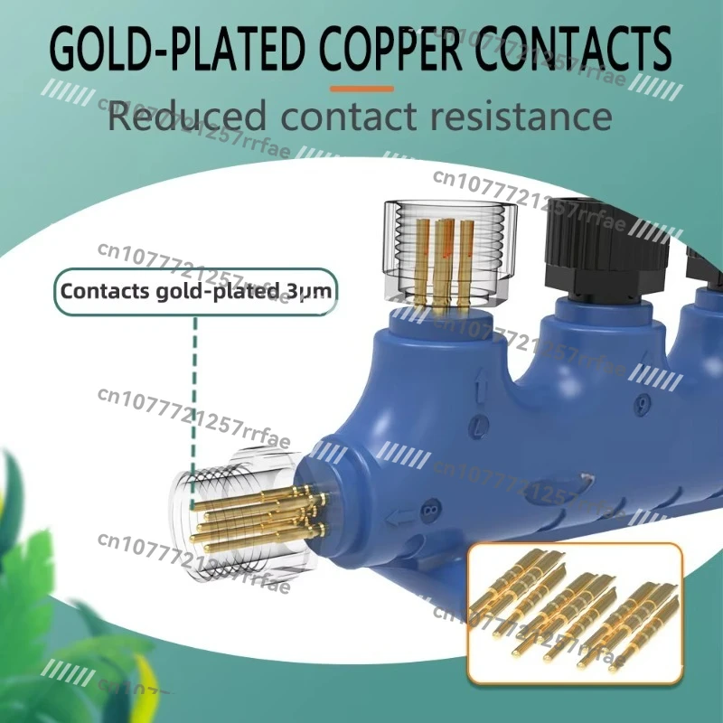Marine Equipment Starter Kit M12 Connector a Code 5 6 Pin Female Male T Separator IP67 Waterproof Connector