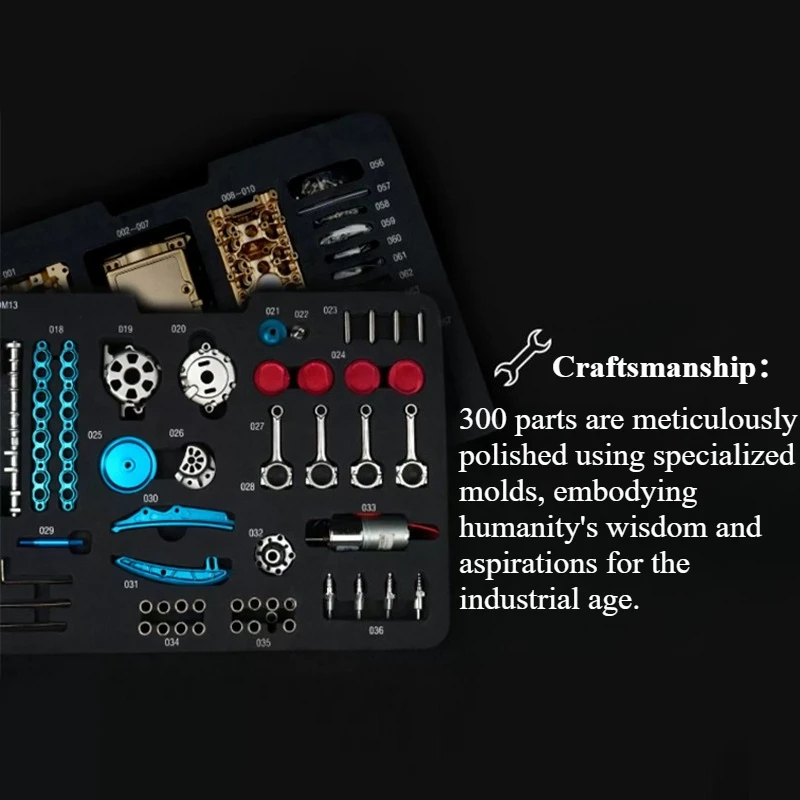 TECHING غاليليو البندول ساعة الجمعية عدة المعادن الميكانيكية الجمعية لعبة حلية DM35 #5