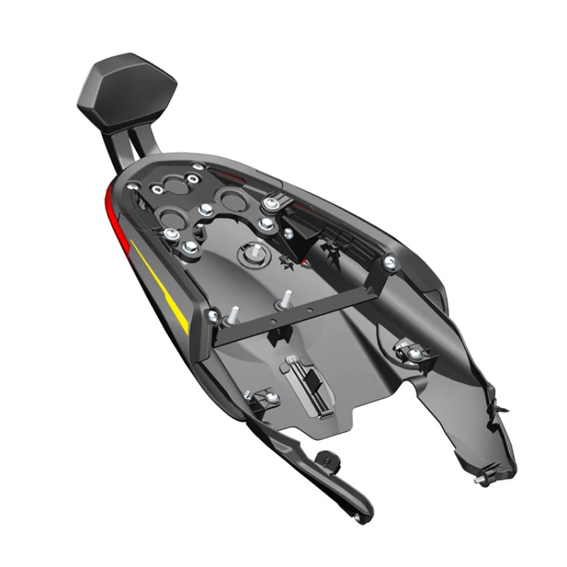 Original motorcycle taillight assembly including taillight small backrest and rear racr suitable for Zontes Zt310-V