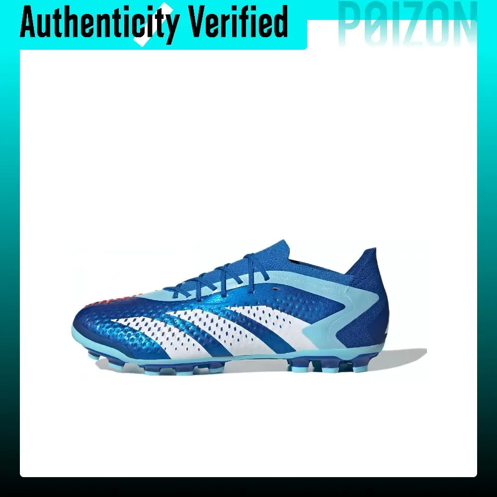 Adidas Predator Accuracy.1 AG Artificial Ground Soccer Shoes Unisex Blue White IG5171