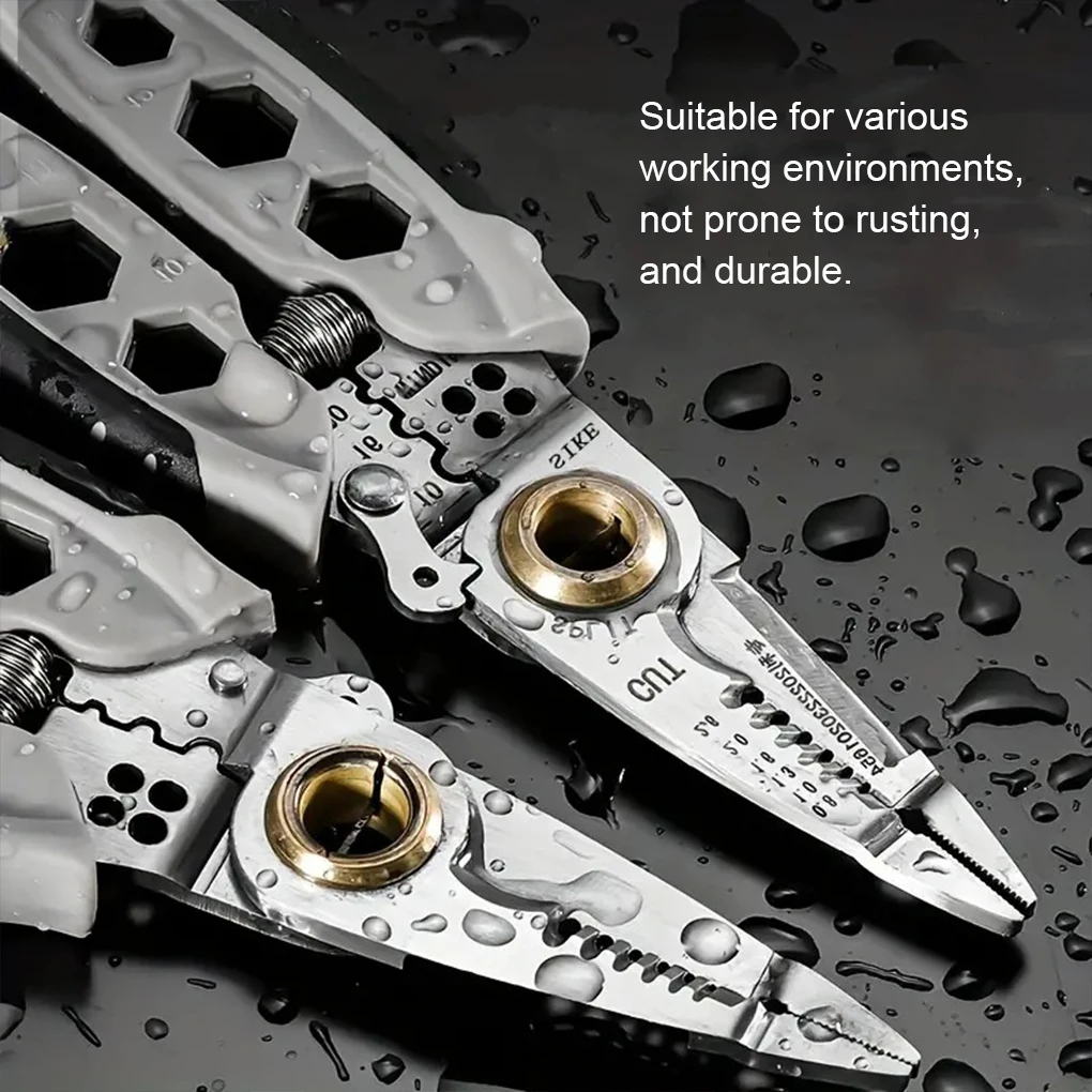 Wide Application Tool Pliers Exquisite Craft And Non-Deformable Impact-resistant Pliers For Cable