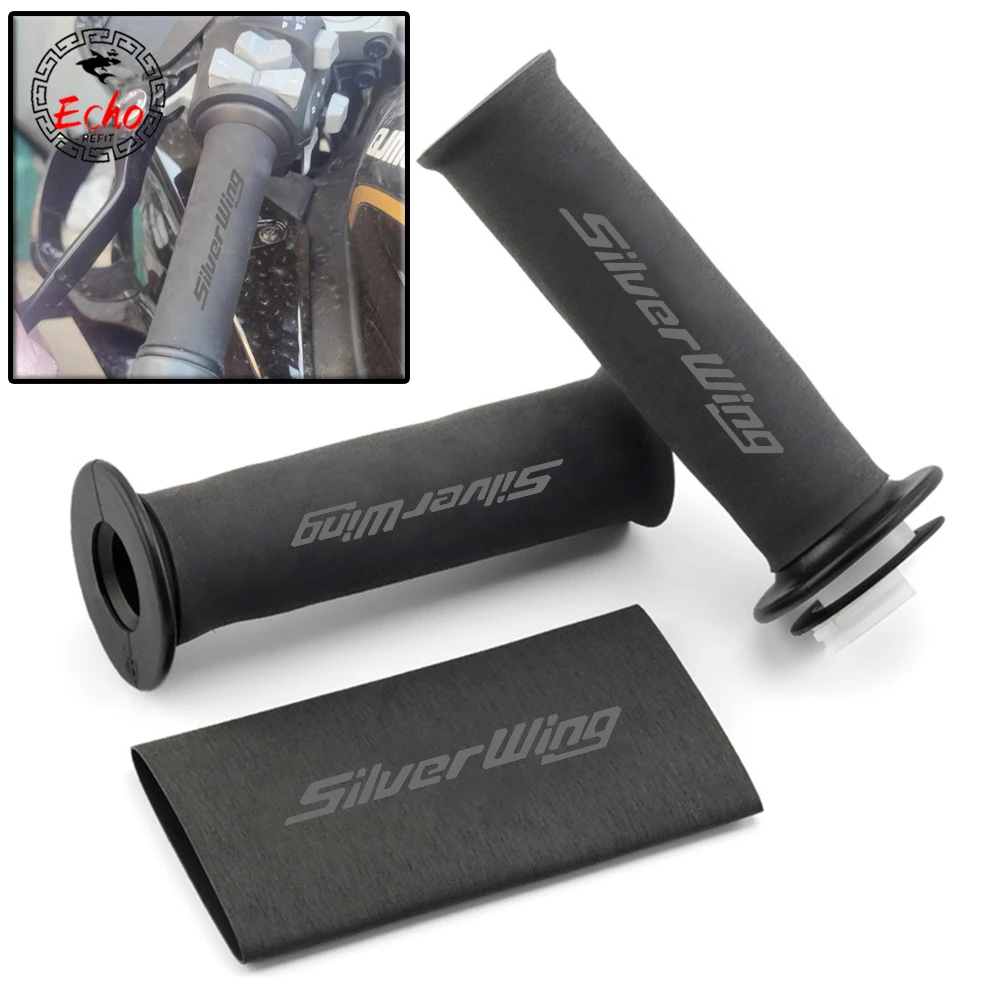 For Honda Silver Wing GT 400/600 SilverWing GT400 GT600 2022-2024 Motorcycle Accessories No-slip Heat Shrink Handle Grip Cover