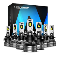 NOVSIGHT A500 N96 H4 LED Headlight For Car H7 LED H11 9005 9006 6500K 40000LM 200W 9-32V LED Auto Headlamp Fog Light Bulbs