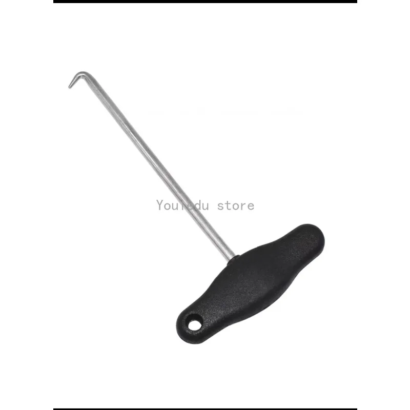 

New 3438 T Shape Handle Handbrake Pull-out Hook VAG Dashboard AC Trims Removal Tool Fit For VW Audi