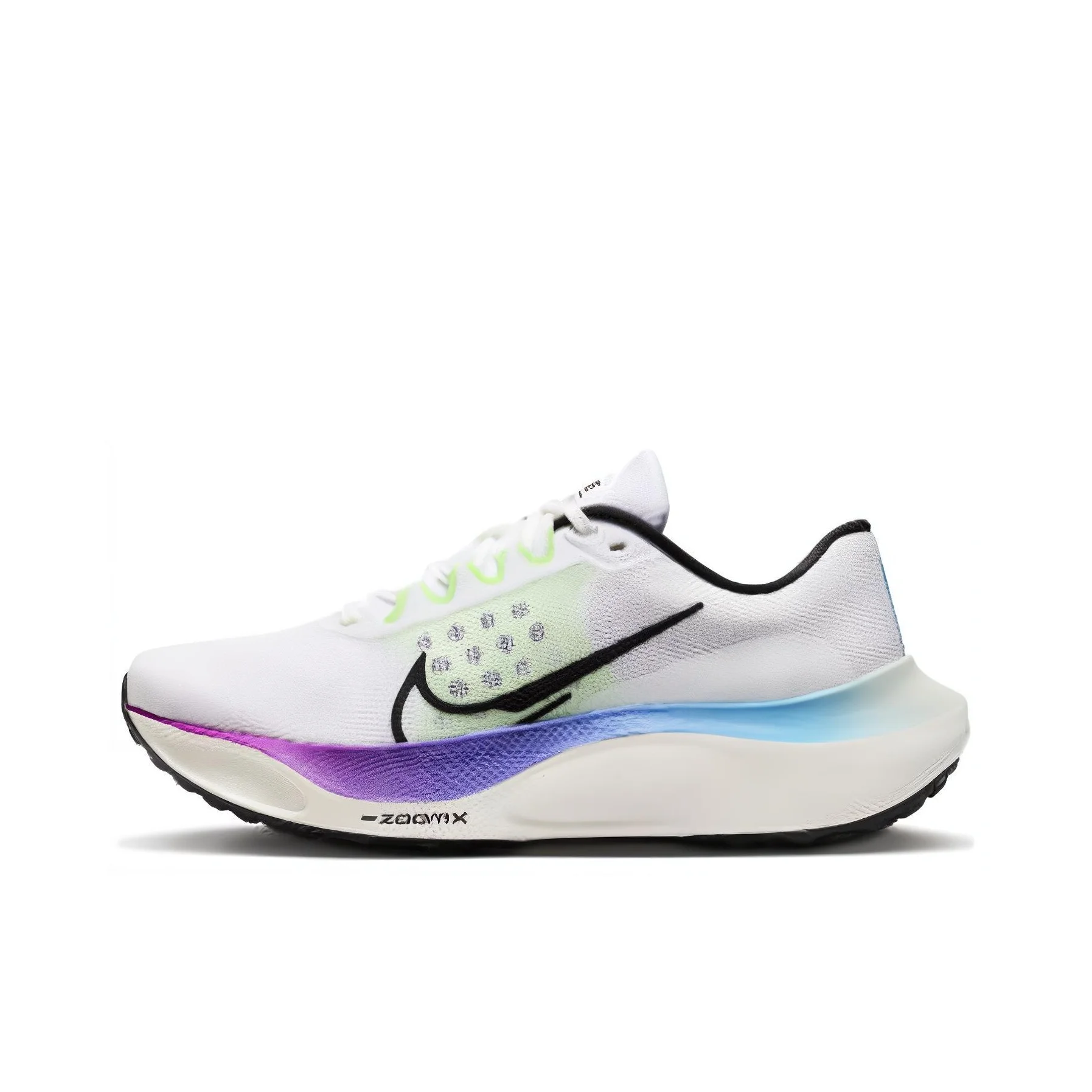 

Nike Zoom Fly 5 'Белый Черный Многоцветный' FQ6851-101