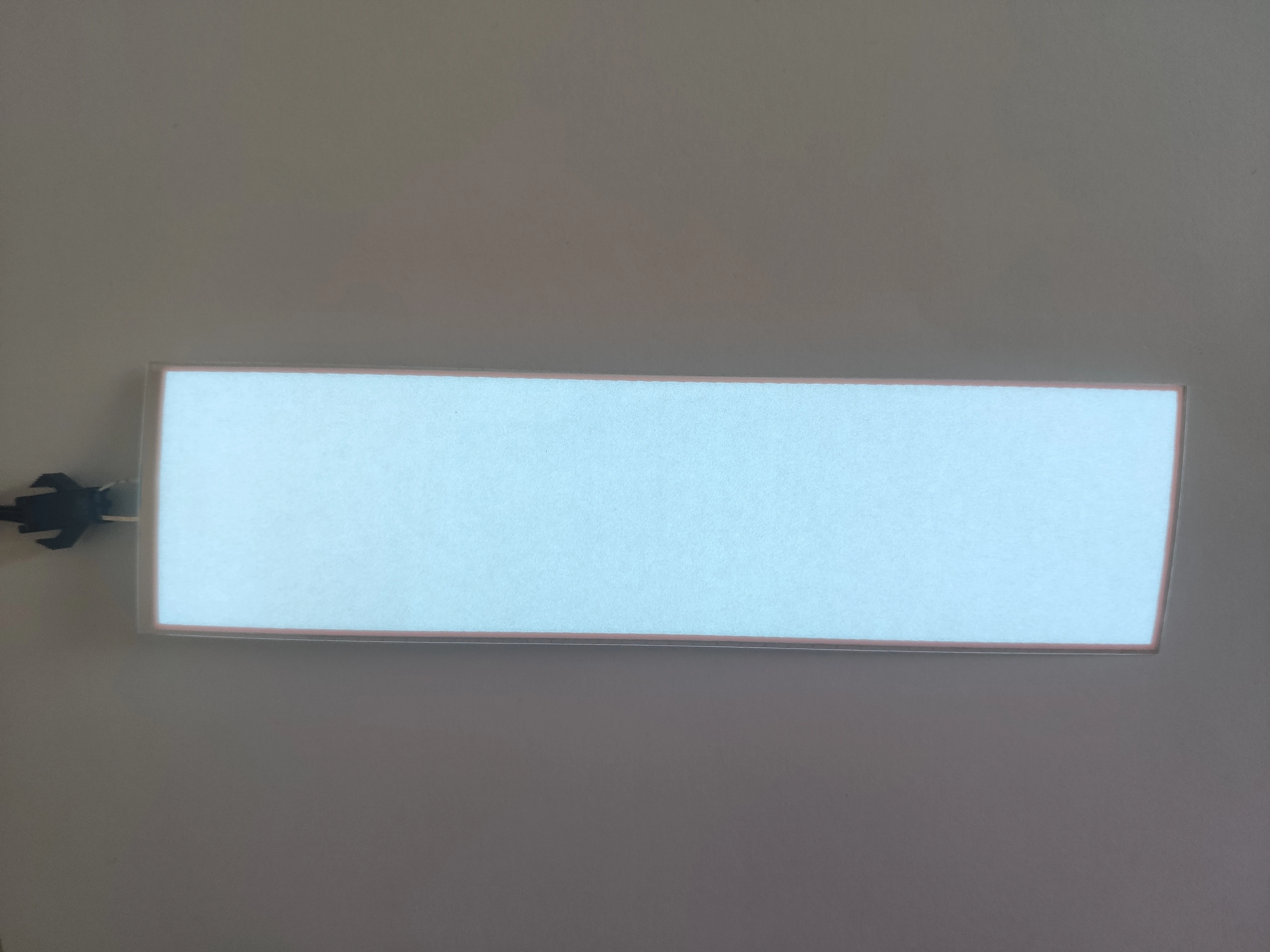 White Color 4*15cm El lighting Stripe EL Backlight El Lighting Sheet  Without Inverter
