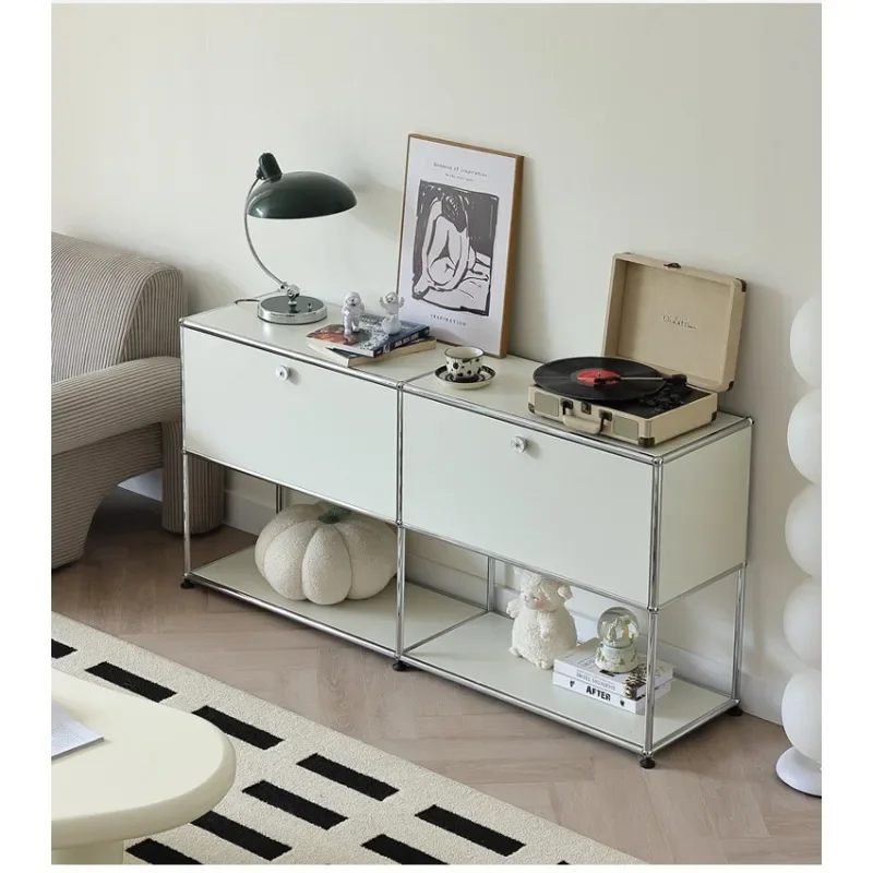 Bauhaus modular combination cabinets, sideboards, living rooms, modern minimalist TV cabinets, storage chests of drawers