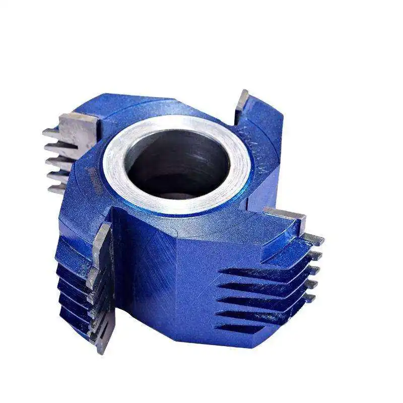 KWS Carbide Tipped Finger Joint Cutter with Bore Shaper Cutter