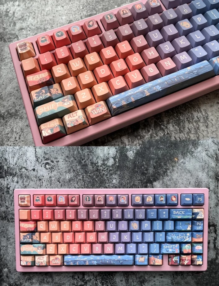

Keycap cream color supplement R1! All five sides are sublimated