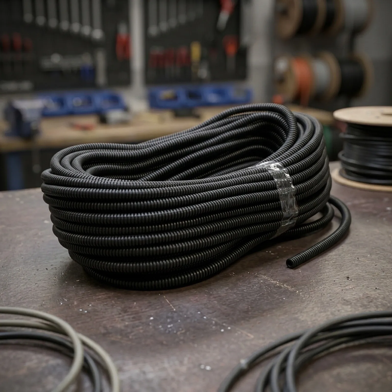 Industrial-Grade Split Tubing for Wire Set Containment and Abrasion Resistance in Manufacturing and Transportation Equipment