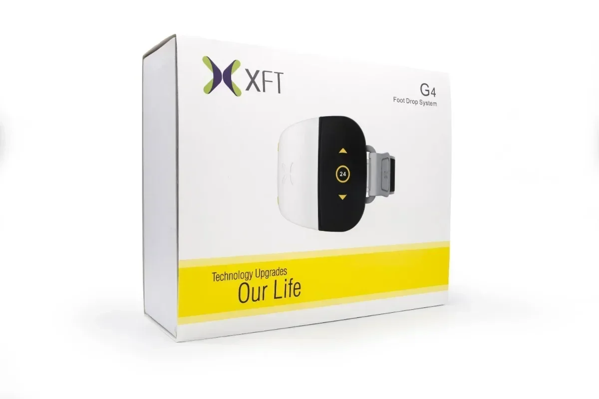 نظام إسقاط القدم G4، تقنية يمكن ارتداؤها، محفز الأعصاب والعضلات FES