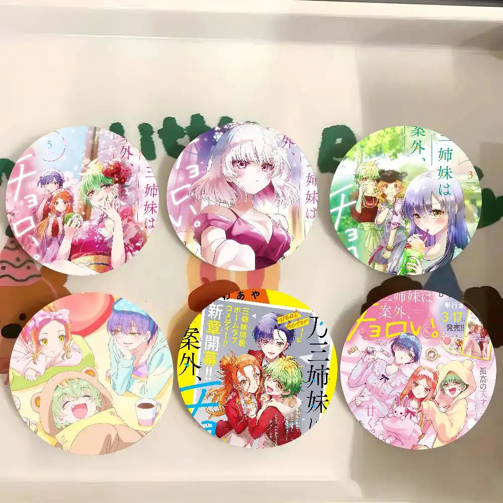 Dealing With The Mikadono Sisters Is A Breeze Pins Brooch Cartoon Badge For Friend Backpack Clothes Collect Accessories Jewelry