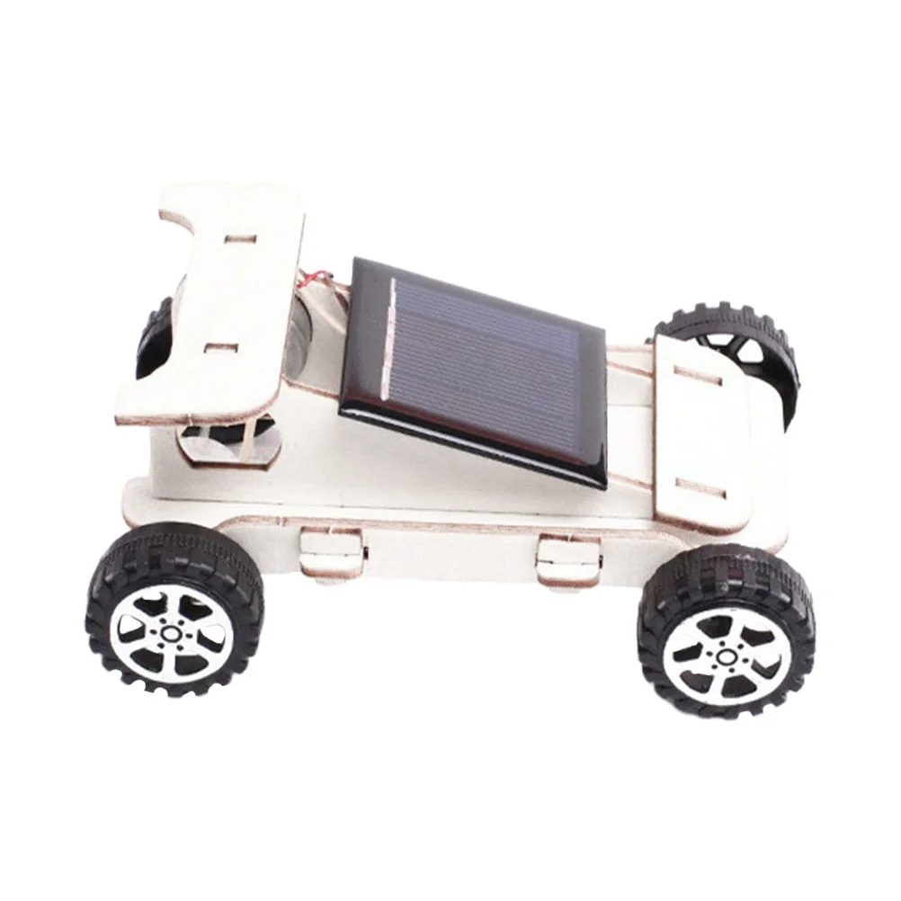 

Solar Car Kids DIY Plaything Model Toy Models Energy Children Sports Toys Powered Assembly Puzzle Interesting