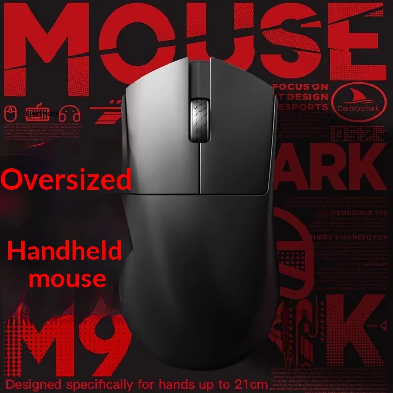 DarmoShark M9 Wireless Mouse Primary Phase 3950 Sensor Keel Frame Nordic 54LI5 Master Control Game Mouse 750IPS Accuracy Gifts