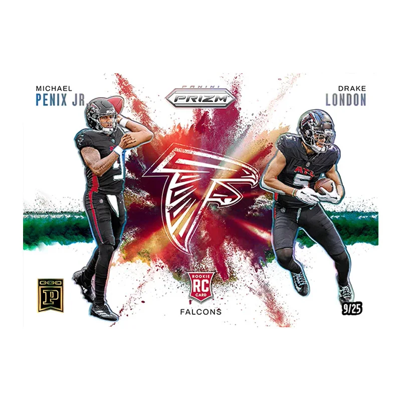 Panini 2024 Nft بريزم جايدن دانييلز تيري ماكلورين لتقوم بها بنفسك محلية الصنع الرجبي ستار بطاقات التداول هدية عيد ميلاد لعبة جمع بطاقات #3