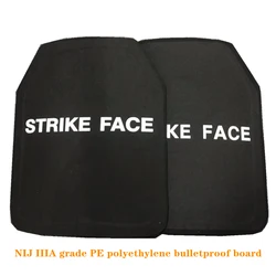 GA3 American standard NIJ IIIA grade PE polyethylene bulletproof plate bulletproof tactical vest chest plate chest plate ultra-l