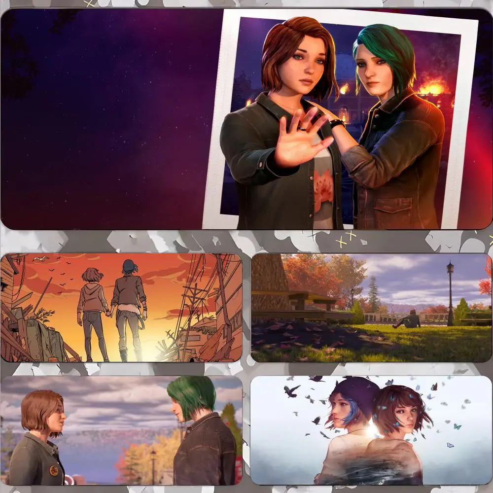 Life Is Strange Reunion Mouse Pad Gamer Keyboard Mat Pads Gaming Desk Protector Laptops Large Mousepad Cartoon Deskmat