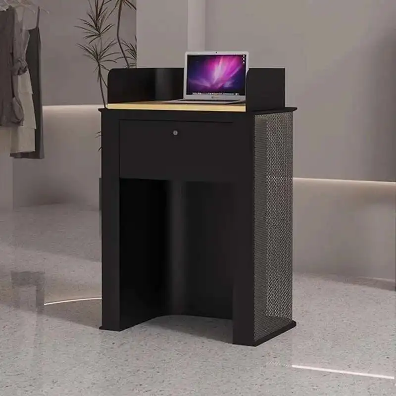 Outfit Shop Minor Reception Desks Beauty Salon Luxury Simple Commercial Checkout Counter Atril Furniture Приемный Стол FYRD