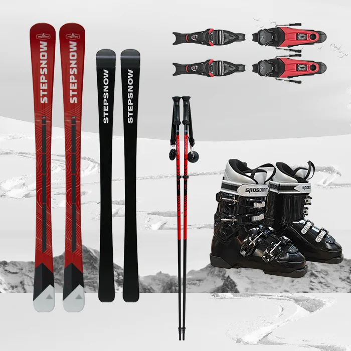 wholesale ski set boots bindings poles high quality and low price