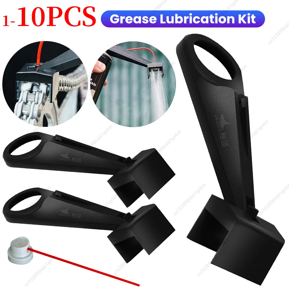 1-10 قطعة دراجة نارية سلسلة مزيتة رذاذ التشحيم مزيتة أداة خالية من الفوضى سلسلة الشمع سلسلة نظافة مرفق سلسلة قضيب الزيت ﻿