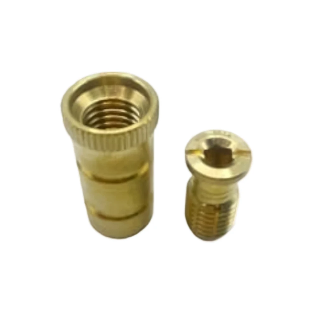 Brass Pool Cover Anchors for 3 4 inch Holes Long Lasting Pool Safety Fasteners Compatible with Most Cover Brands 5 or 10 Pieces