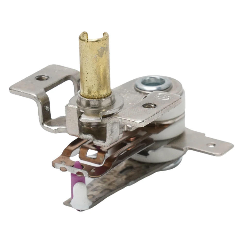 

1pc Temperature Switch For Electric Heaters Electric Irons Adjustable KST-168 Temperature Switch Heating Bimetal Thermostat