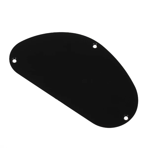 Black Duplex Electric Guitar high gloss Durable Cavity Cover Back Plate