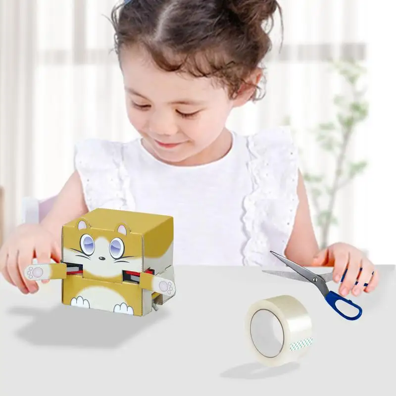 DIY Science Experiments Interactive Science Puzzle Making Set For Kids Educational Development Toy Fine Motor Toys Science